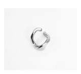 TWIST 4 EARCUFF LARGE ALUMINIUM