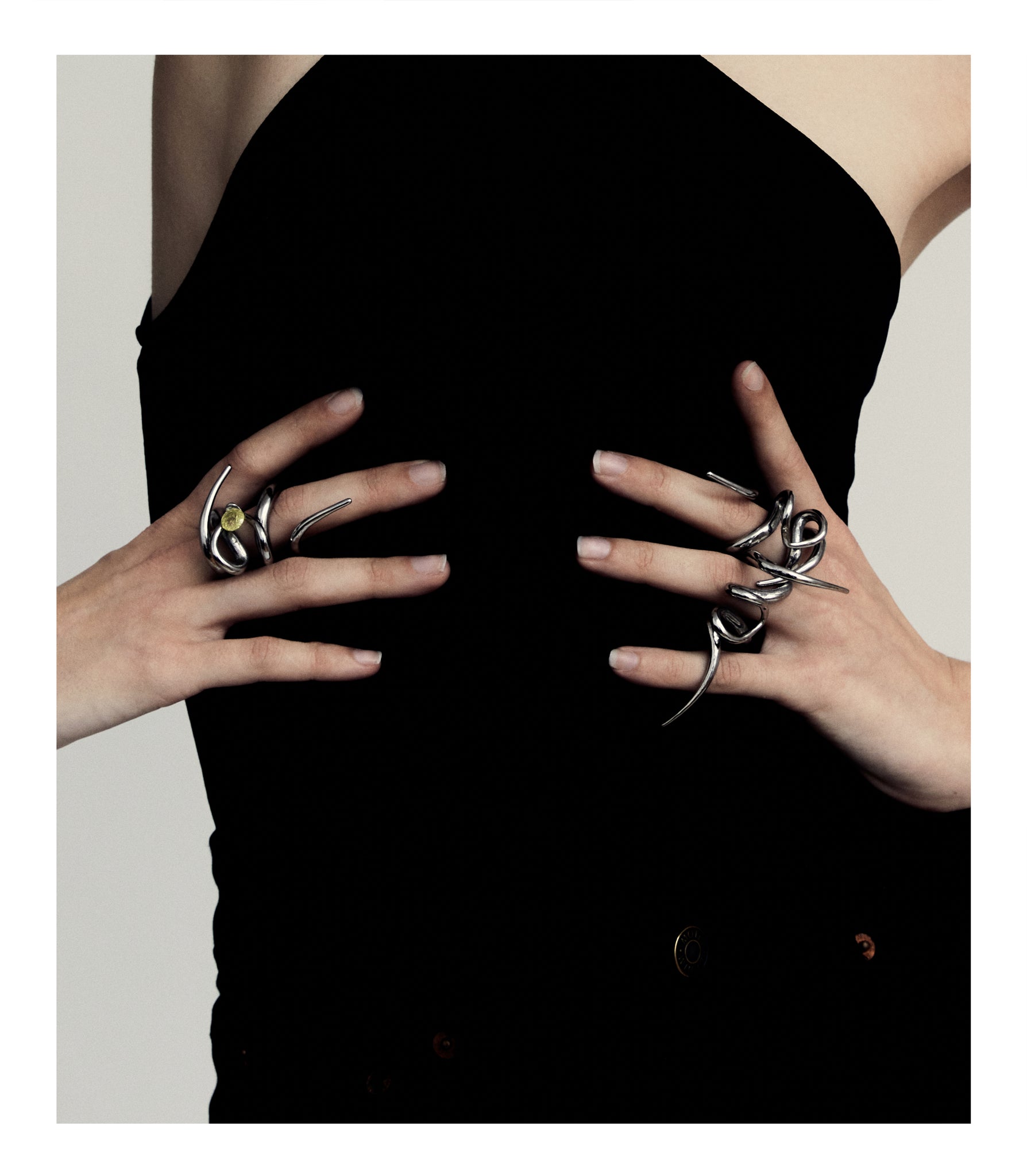 NAIL RING - STAINLESS STEEL