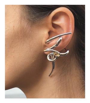 NAIL EARCUFF - STERLING SILVER