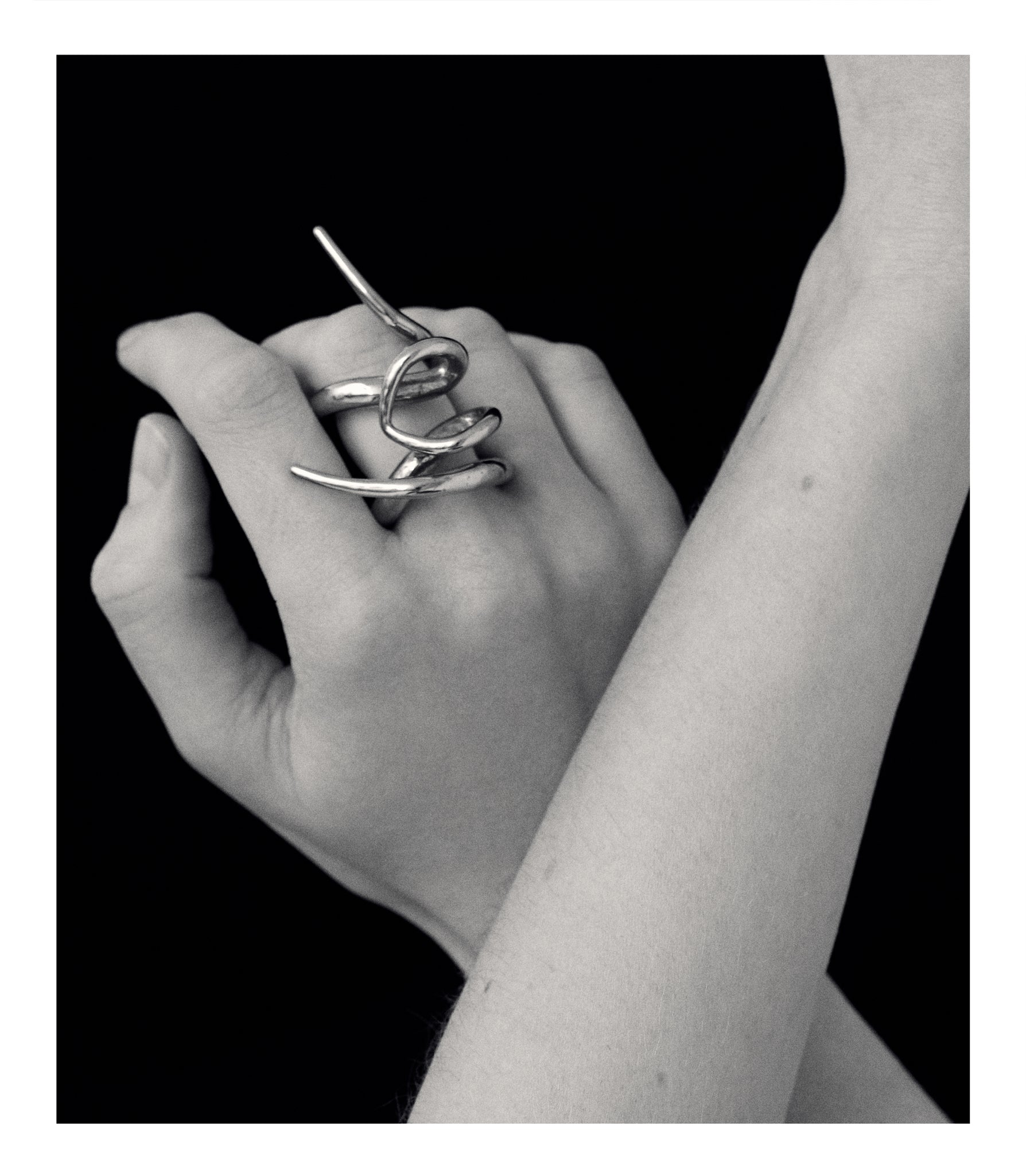 NAIL RING - STAINLESS STEEL