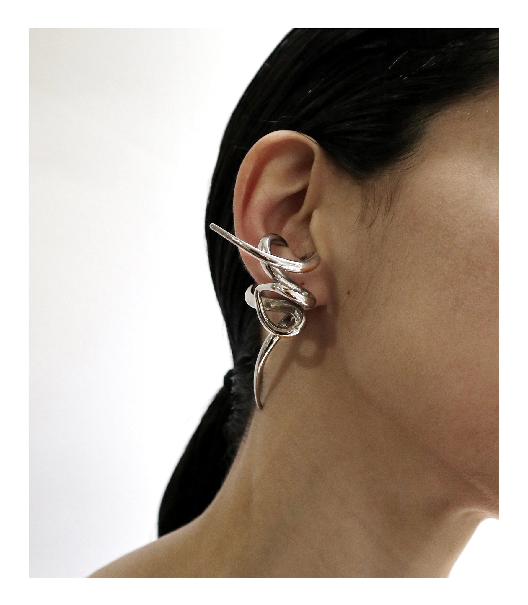 NAIL EARCUFF - STAINLESS STEEL