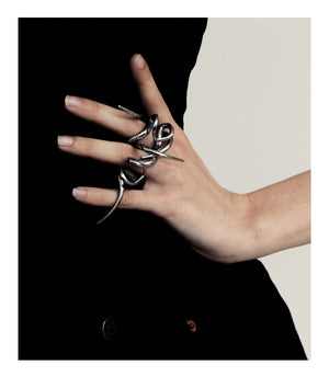 NAIL RING - STAINLESS STEEL