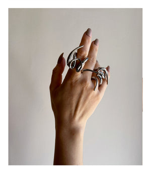 NAIL RING - STAINLESS STEEL