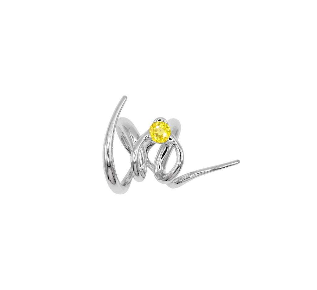 NAIL RING - STERLING SILVER