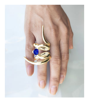 NAIL RING GOLD